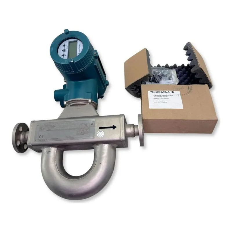 Yokogawa Rotamass Coriolis mass flow meter, stainless steel, from a Nevra marketplace listing